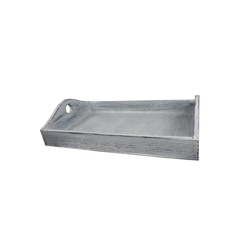 Wood Dinner Plate Tray Bread Wooden Tray With Handle Wooden Dry Fruit Tray