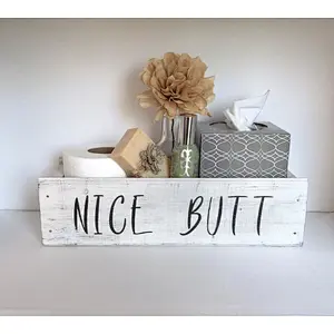 White Wood Storage Display Boxes Display tray jewellery display tray