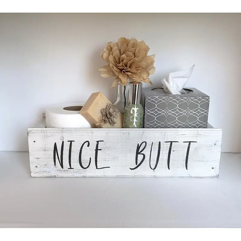 White Wood Storage Display Boxes Display tray jewellery display tray