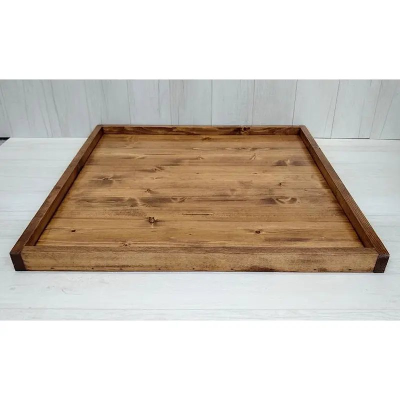 Wooden tray Breakfast Tray Kitchen Serving Wood Tray  Wedding Decor Personalized Wholesale Wood Trays Large Wooden Trays