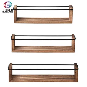 Floating shelves wall mounted wood shelves for the kitchen wall home decor wall shelf