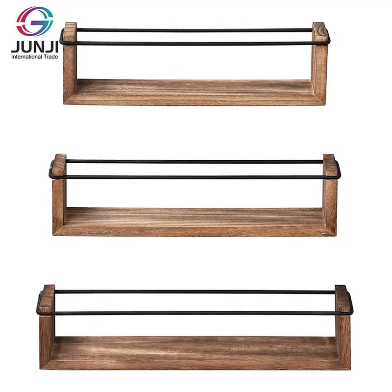 Floating shelves wall mounted wood shelves for the kitchen wall home decor wall shelf