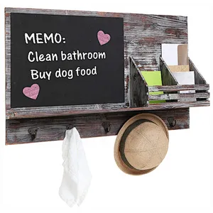 Personalized floating Entryway wood key holder wooden key hanger