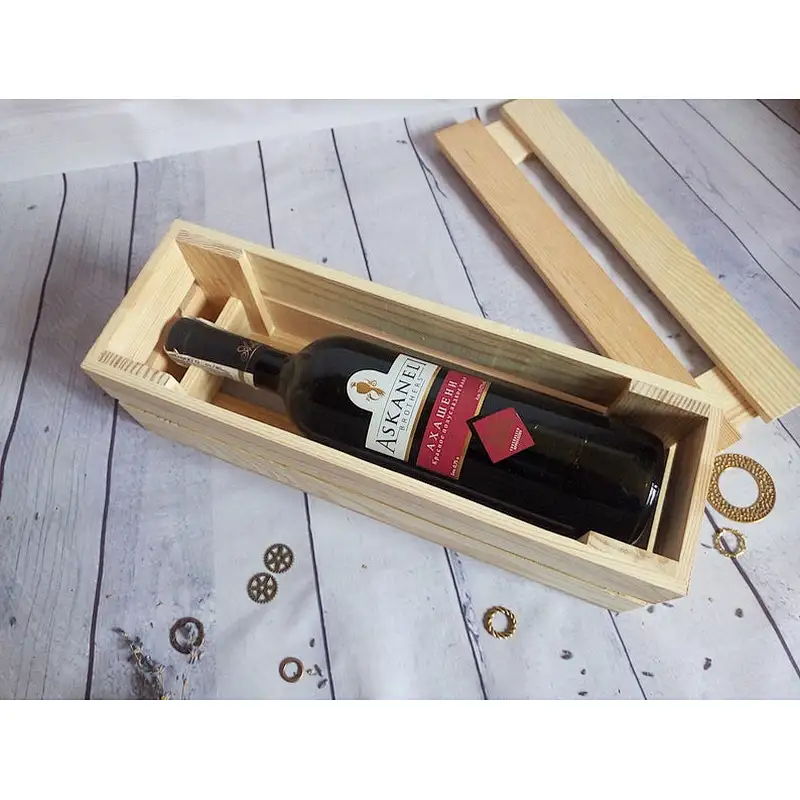 Wooden wine box wooden storage box wooden crate box
