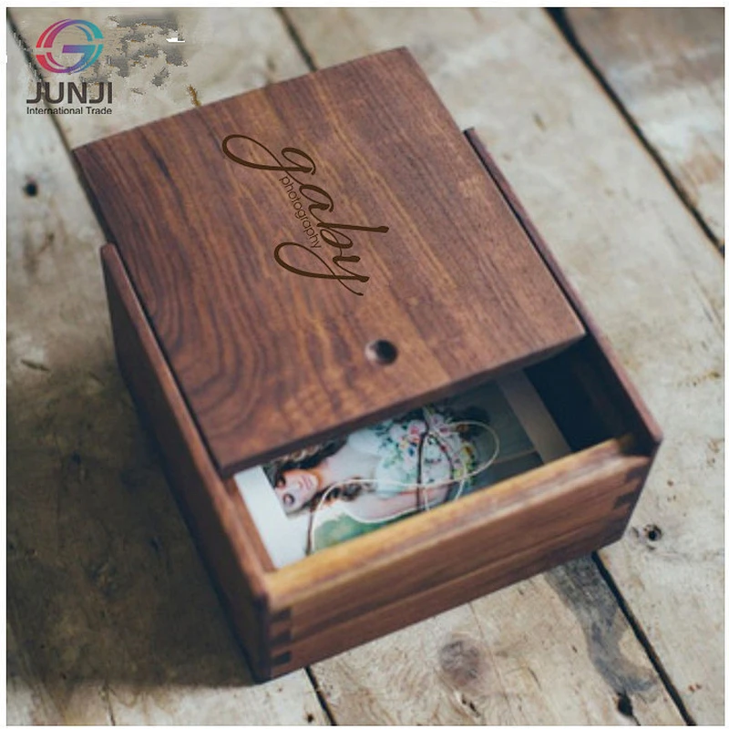 Hot small wood gift jewelry box packaging