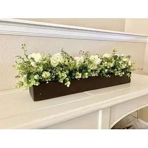 2020 Wood Planter Box Great for Succulent Cactus Herbs Wooden Gift Flower Pot Wooden Planter Box