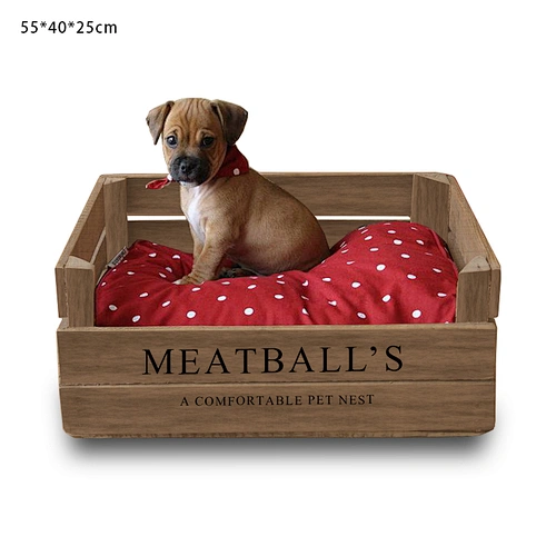 Rustic Wooden Pet Beds Dog beds