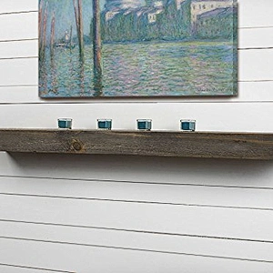 Vail 60-Inch Wood Fireplace Mantel Shelf, Driftwood