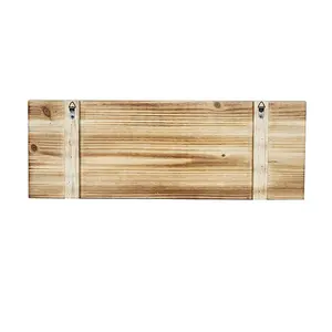 But First Coffee' Mug Holder - Rack - Display, Rustic Farmhouse Wood Coffee Wall Decor Sign for Kitchen, Bar, Cafe 24