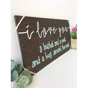 Wood sign home decor wooden sign wedding customize sign in wood