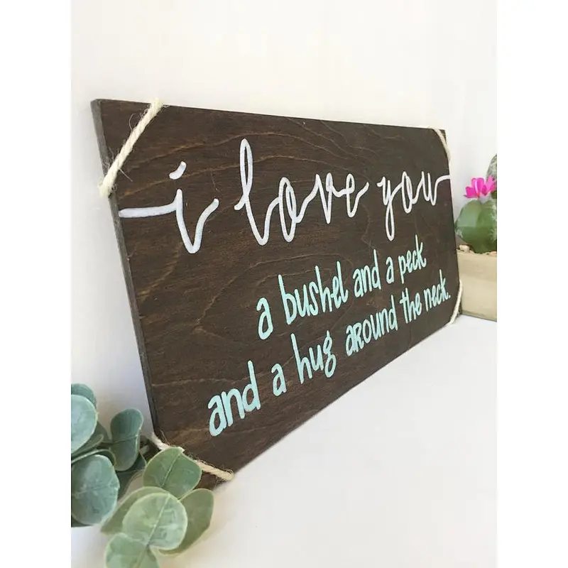 Wood sign home decor wooden sign wedding customize sign in wood