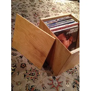 Vinyl Record Storage Cube