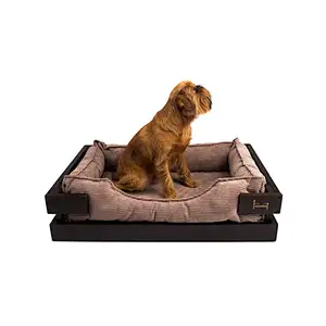 Pet house or bed modern indoor dog house- Dog crate end table Dog Kennel Furniture