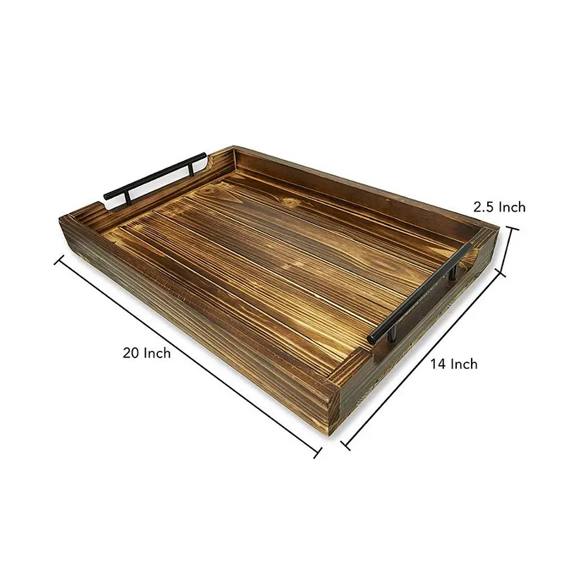 Wood Tray For Home Office Hotel Organizer Popular Beautiful