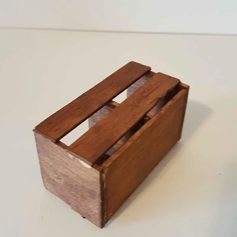 Wood french crate vintage wooden crates grey wood crates box