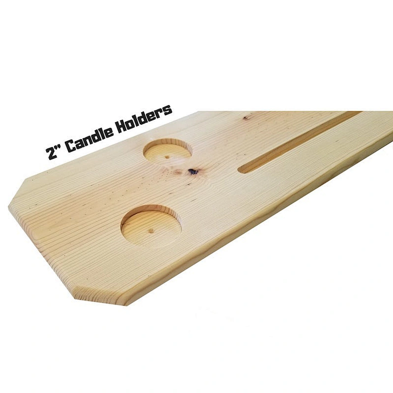 Bathtub tray wooden holder Ipad and phone holder in bath time