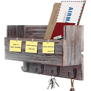Wood book shelf wooden wall mounted wall shelf decorations shelf wall for living room
