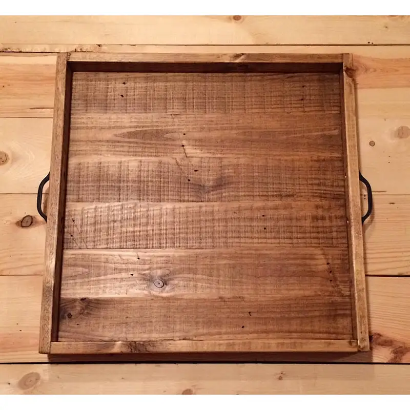 Rustic Serving Tray customized