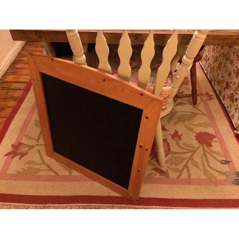 Pine chalkboard menu shop menu wooden chalkboard