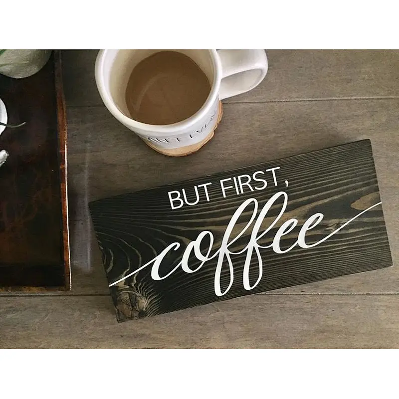 Coffee Sign|Coffee Bar Sign | Kitchen Wall Decor Sign