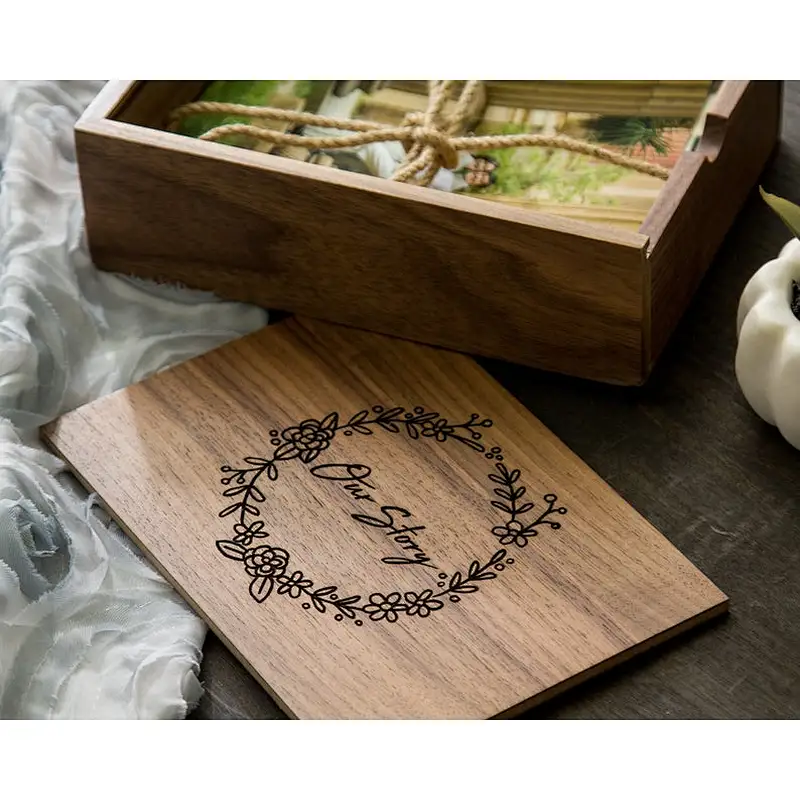 Wood Memory Box for 4x6