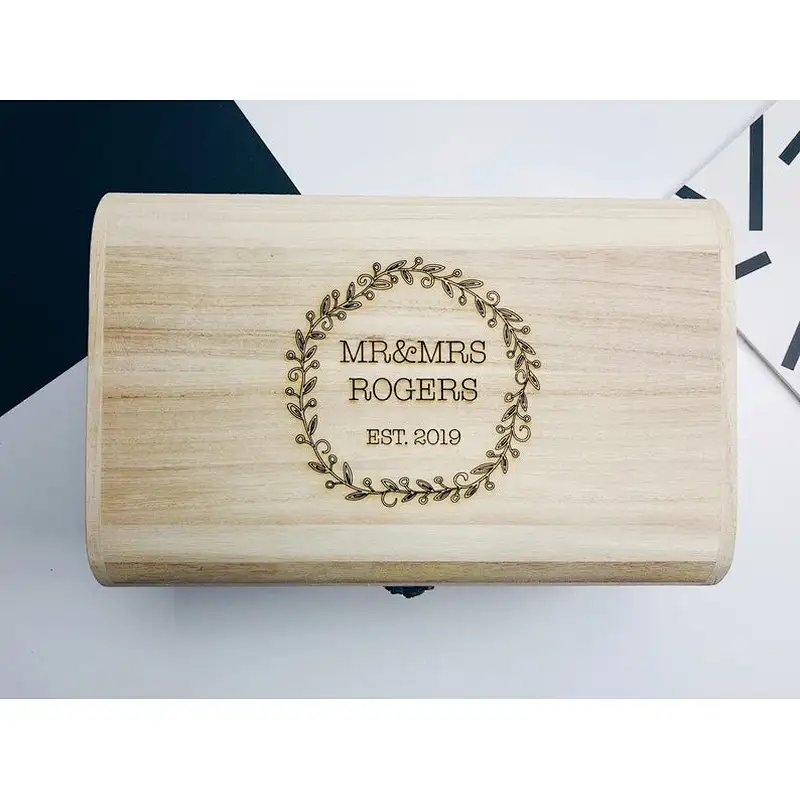 Wedding Keepsake Box Personalised