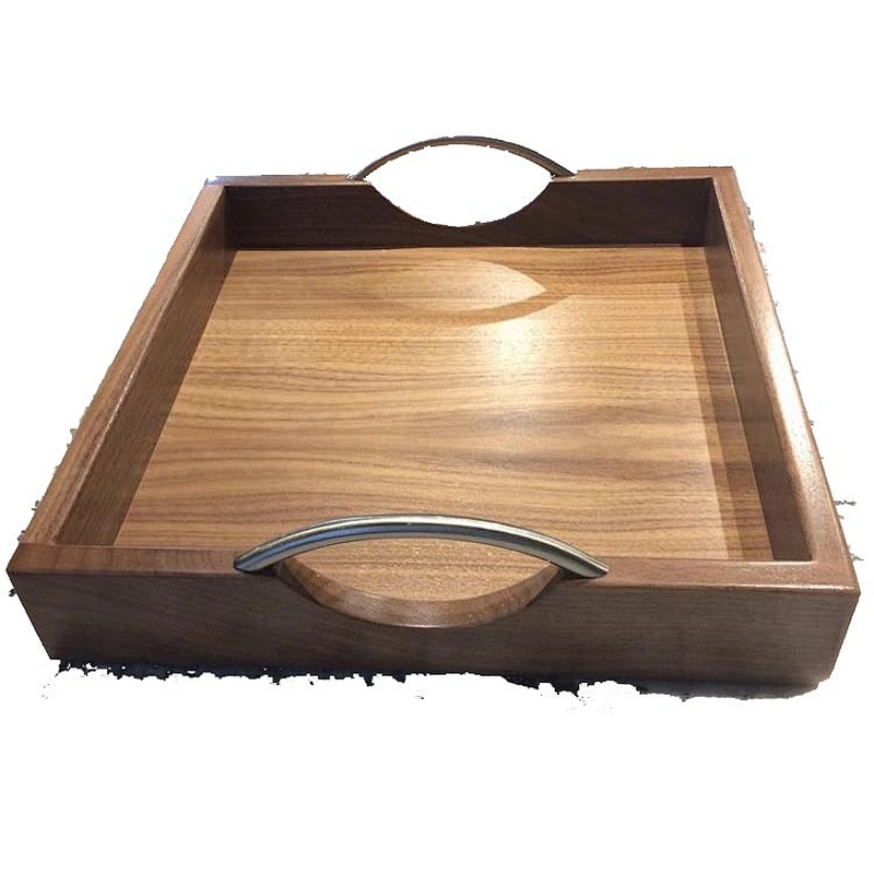 Wooden serving tray wooden tray for food