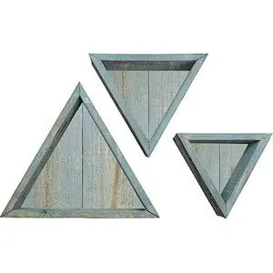 Entryway Sign || Home Decor-The Gray Barn Bonnyview Triangle Vintage Farmhouse Shadow Box