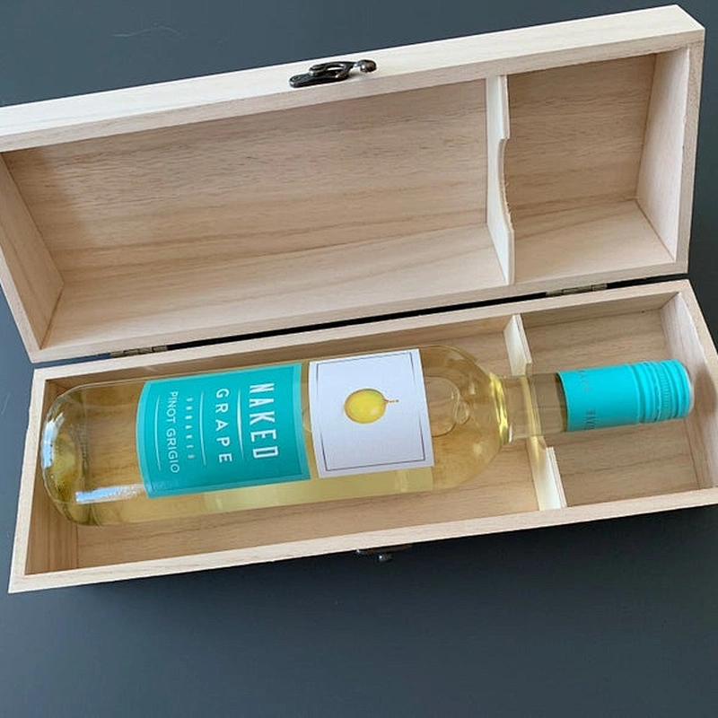 Engraved Wood Wine Box - Custom - Personalized Wood Wine - Wooden Wine Boxes