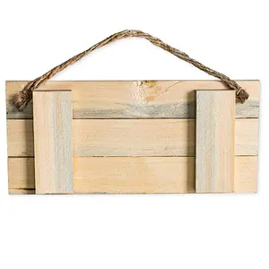 The Best is Yet to Be Arrow Rustic 5 x 10 Wood Plank Design Hanging Sign