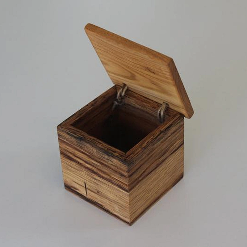 Wood Box, 3 square inches | Wooden Keepsake, Rustic reclaimed wood case displaywooden shoe box wooden tissue box wooden book box