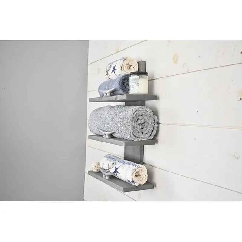Floating shelves wall belt deep wall shelf bathroom shelf with hooks wall mounted