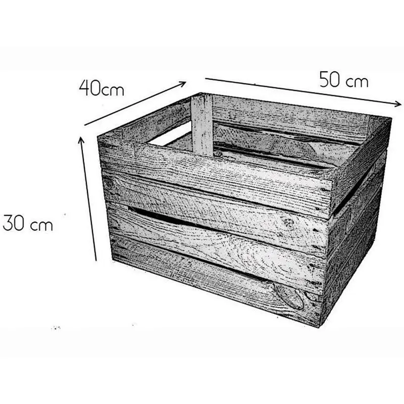 Wooden Crate wooden gift box 2020