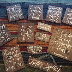 Rustic Custom Blank wood sign unfinished wood sign supplies make your own sign Ceremony Signage