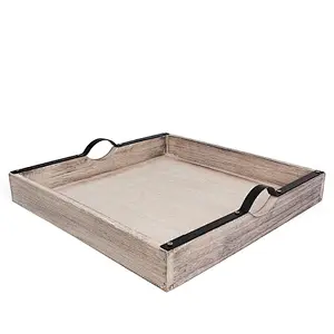 Coffee Table Tray Wooden Trays For Decoration Wooden Trays Serving Storage Tray Wooden Tray Table Wholesale Wood Trays