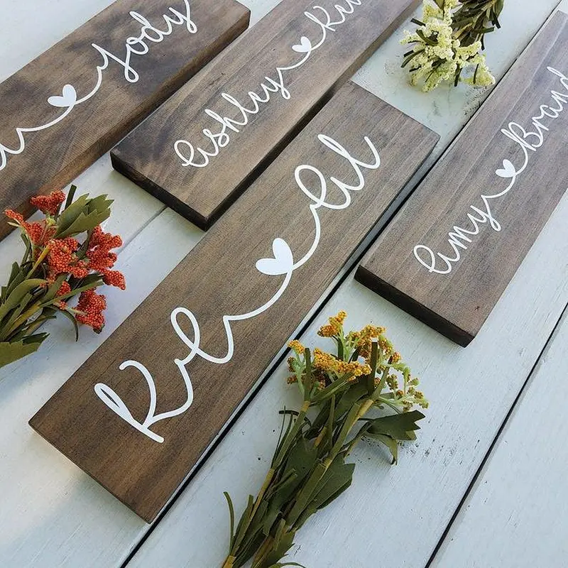 Handmade Wooden Sign Wood Home Decor wood signs to decorate walls