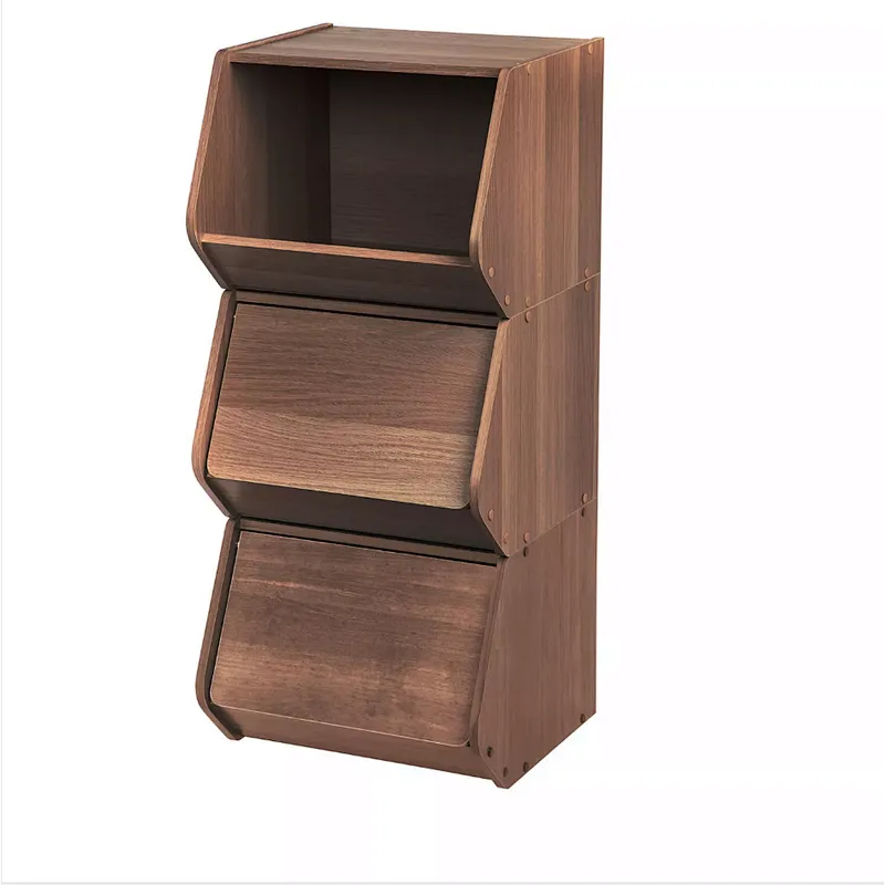 IRIS Tachi Wood Open Storage Box