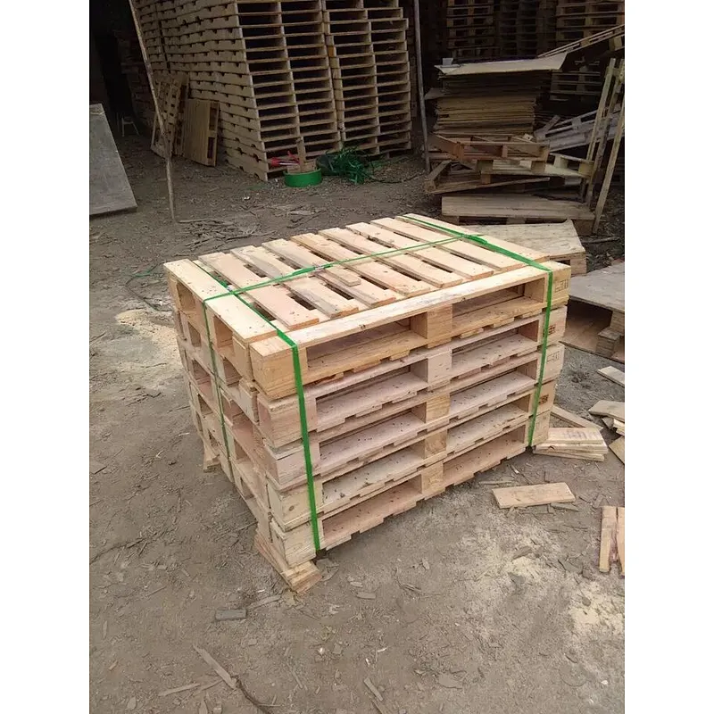Wooden pallet board forklift truck floor moisture-proof  pad bin factory logistics wooden frame shovel shovel board export palle