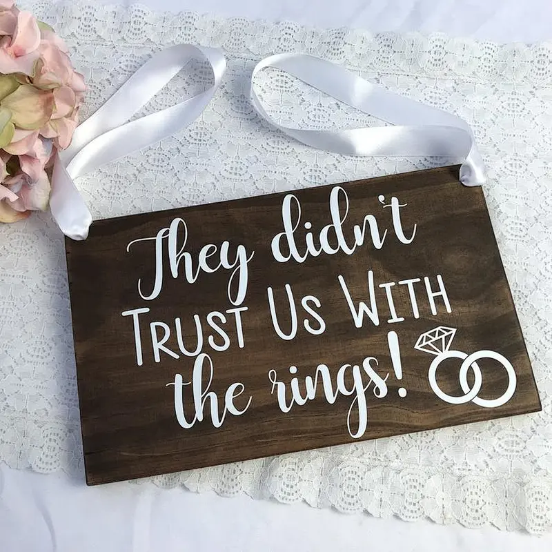 Rustic Wedding Sign Painted On Wood,Wedding Home Decor
