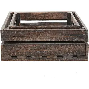Shabby chic wooden crate wooden crates custom rustic wooden crate