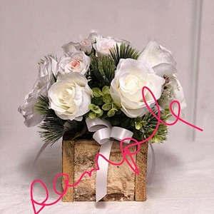 10 small wooden boxes to use as bathroom country decor, country wedding decor, wood planter box,