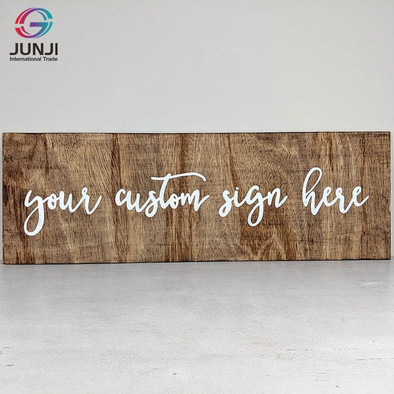 Custom Wood Sign Personalized Wood Customized Name Gift Farmhouse Painted Sign