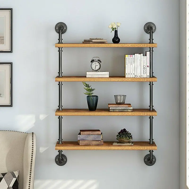Wooden wall hanging shelf  shelf wall wood wall shelves