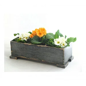 Succulent Planter Wood Box Pot
