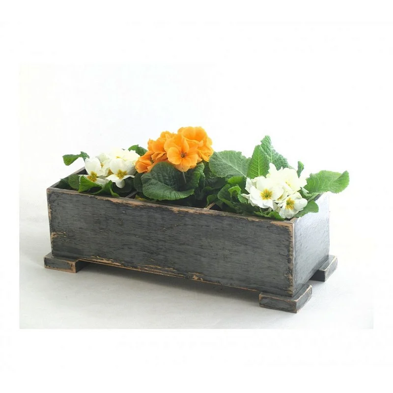 Succulent Planter Wood Box Pot