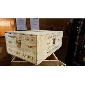 12 Bottle size with Lid - Traditional FRENCH WOODEN WINE Box / Crate / Storage unit - Christmas Hamper, Gift idea