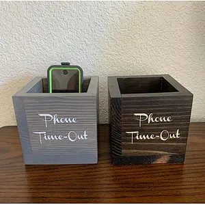 Wooden Organizer Box For USB And Receip At Home On Desktop Collection Cleaning Crate Boxes Cheaper Price