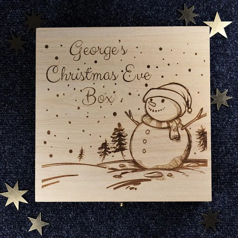 Christmas wooden box 2019