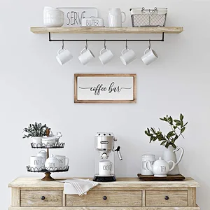 Coffee Sign|Coffee Bar Sign | Kitchen Wall Decor Sign
