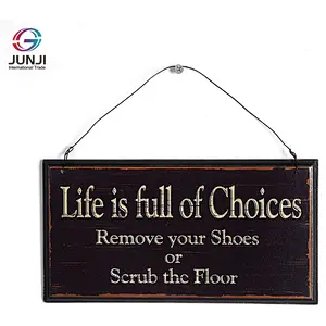 Wooden sign with for writing wood sign home decor customize sign in wood